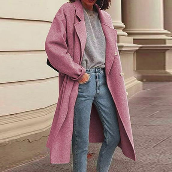 Casual Jackets for Women Women's Fleece Hooded Coat Loose Long Sleeve Warm Casual Outwear Winter Coat Hooded Jacket with Pockets Abrigos de Mujer Elegantes