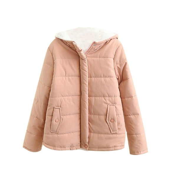 Casual Jackets for Women Womens Waterproof warm Jacket Warm Winter Full Zip Windproof Warm Hoodie Warm Hoodies Down Jacket with Pocket Abrigos de Mujer Invierno