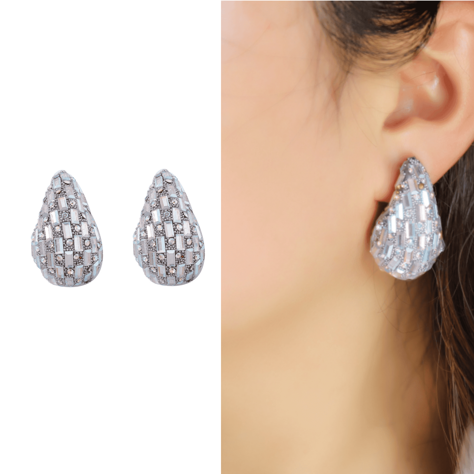 Casual Jewelry Sets For Women Trendy 283/5000 Gradient Stained Glass