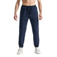 thumbnail image 1 of Casual Jogger Pants for Men with Elastic Waist, Durable Cotton Blend, Stylish Tapered Fit and Multiple Pockets Ideal for Gym, Lounging, Travel or Streetwear, 1 of 4