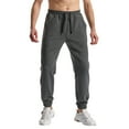 thumbnail image 1 of Casual Jogger Pants for Men with Elastic Waist, Durable Cotton Blend, Stylish Tapered Fit and Multiple Pockets Ideal for Gym, Lounging, Travel or Streetwear, 1 of 4