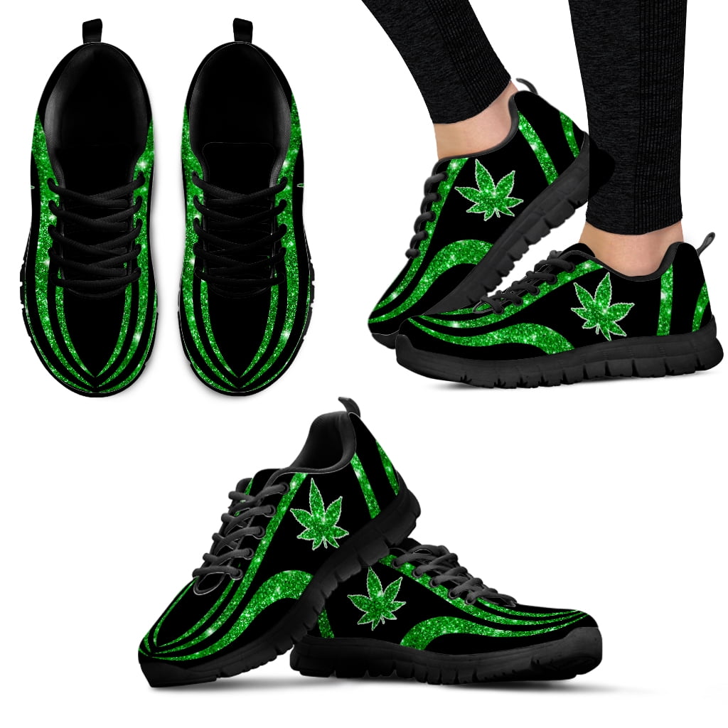 Casual Lace Up Flats Shoes Sequins Leaves Pattern Women Comfortable Air Mesh Sneakers Youth Girl Zapatilla Mujer