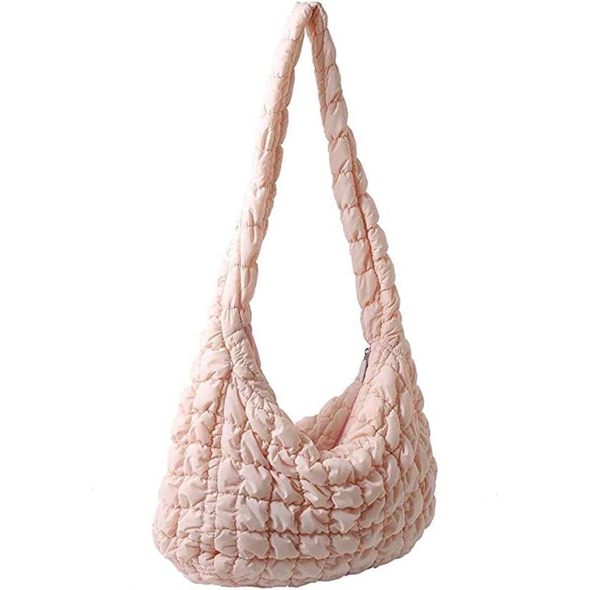 Slouchy light and classic hobo shoulder handbag with detachable cross-body  shoulder strap - Stone - CP18H972DIY | Leather hobo handbags, Bags, Hobo  handbags