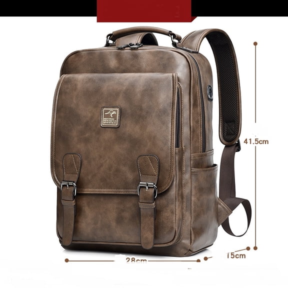 Casual Large-capacity Computer Bag Backpack Travel Backpack,Black