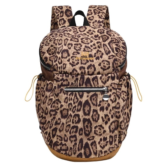 Casual Leopard Print Backpack for Everyday Use Yet Stylish Small Backpack With Lightweight Comfort And Versatile Design