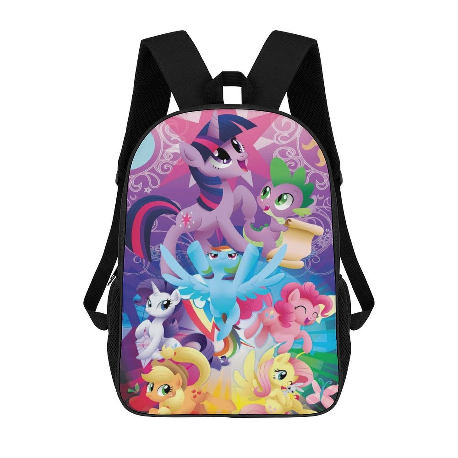 Casual Lightweight Book Bag My Lit-tle Pony Backpack Travel Knapsack ...