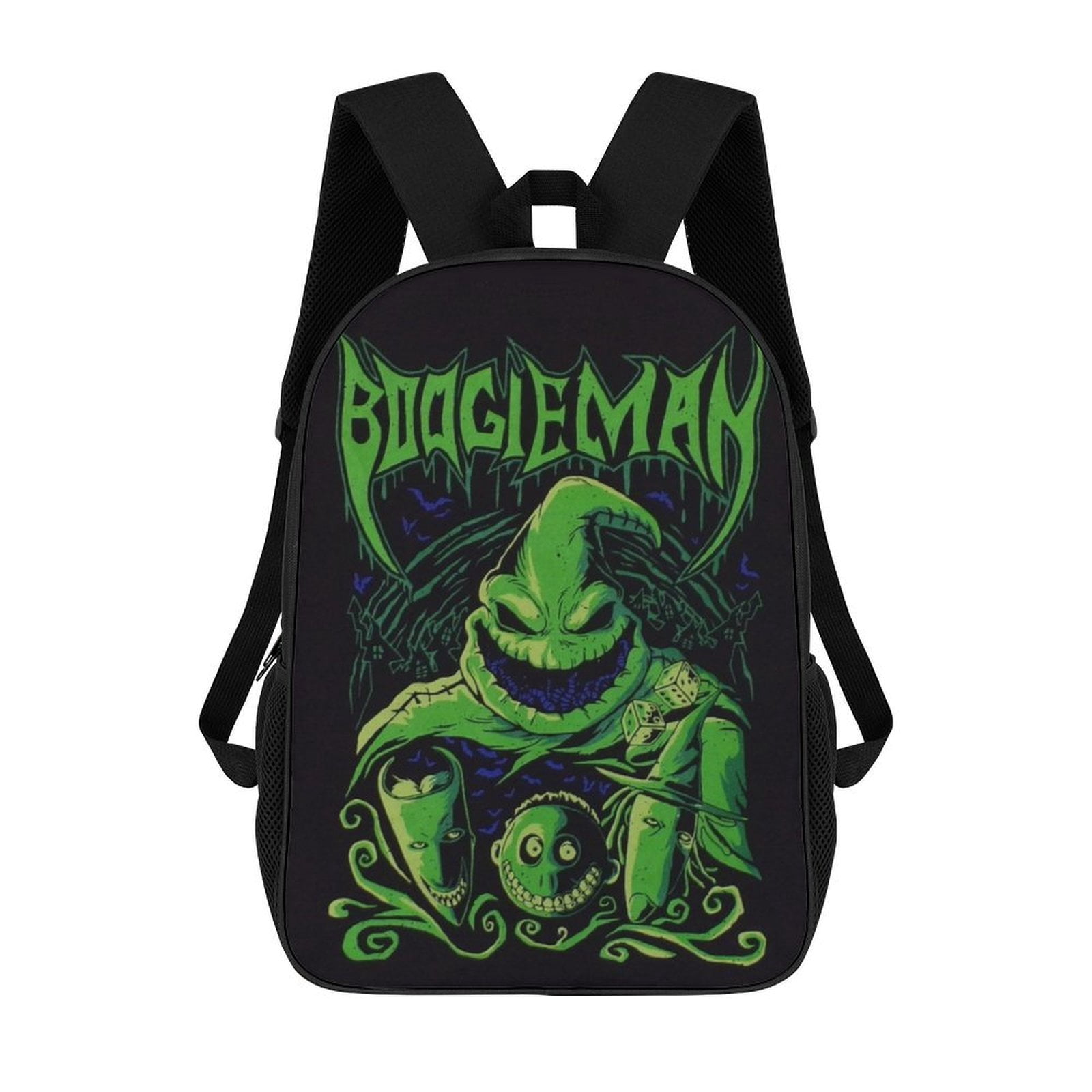 Casual Lightweight Book Bag Oogie Boogie Backpack Travel Knapsack ...