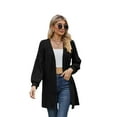 thumbnail image 1 of Casual Longline Cardigan For Women Fall Loose Open Front Long Sleeve Outerwear, 1 of 5