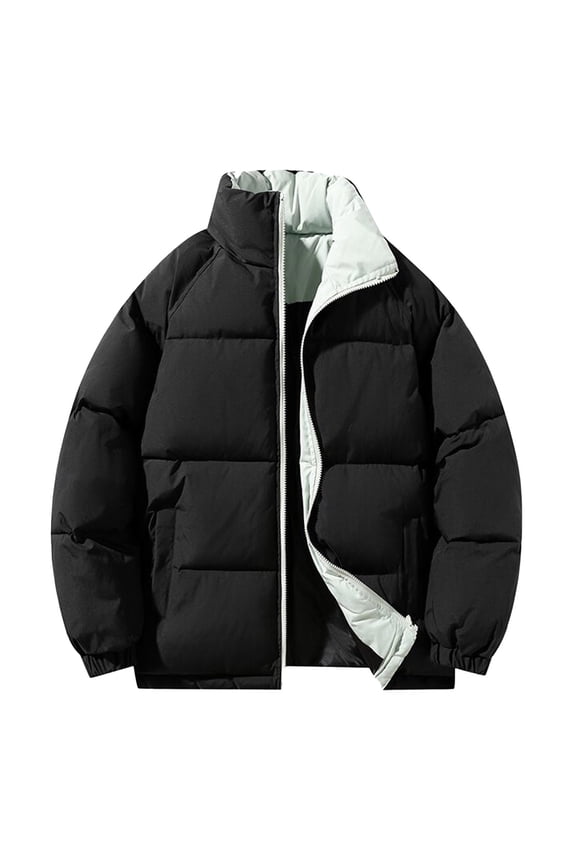Casual Loose Winter Korean Style Warm Jacket For Couples Oversized Winter Coat For