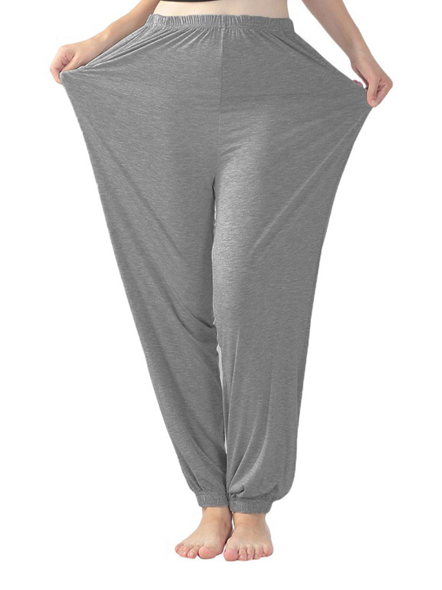 Yoga Pants For Women With Pockets Women Plus Size Solid Color Casual Loose  Harem Pants Yoga Pants Women Trousers Je4908 