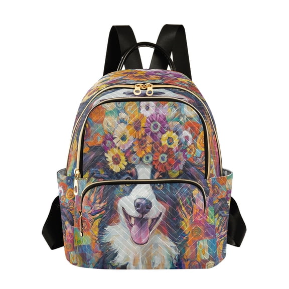 Casual Loving Dog Backpack for School,College and Travel, Water Resistant Bookbag,
