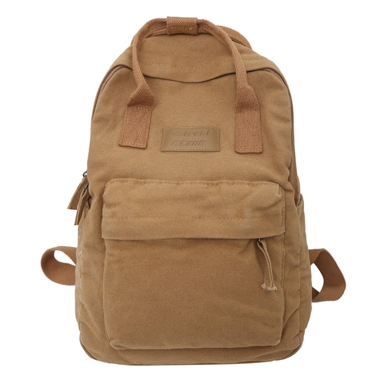 New Casual Brown Women\'s Backpack Brown Leather Backpack, Vintage Backpack for Women, Leather  main image 2
