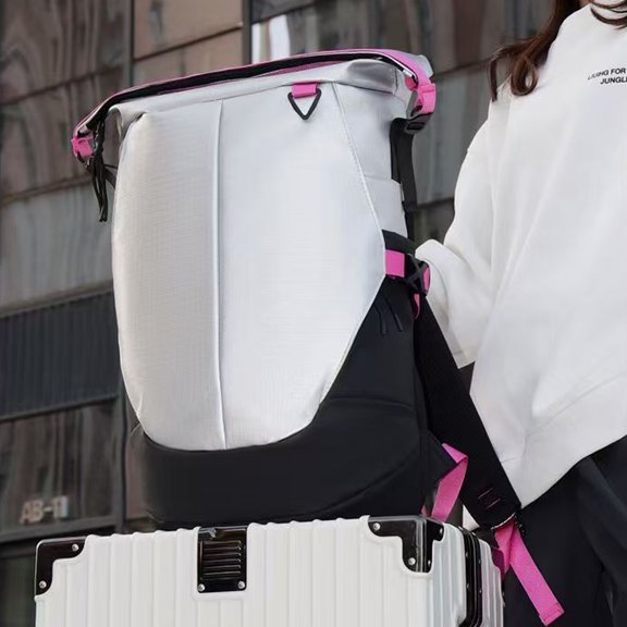 Casual Men's Backpack Large Capacity Commuting Work Rucksacks Fashion Simple Students Schoolbag Unisex College Laptop Backpack