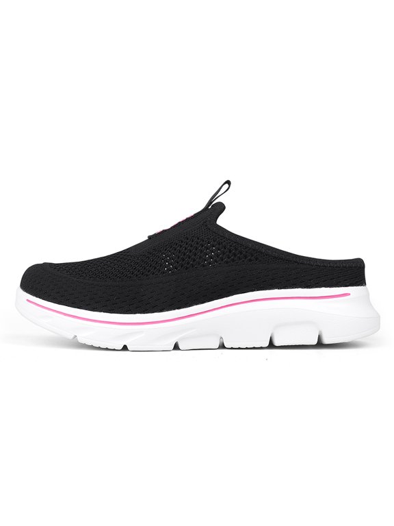 Casual Mesh Half Slippers Slip on Mules Garden Clogs Closed Toe Sandals Unisex
