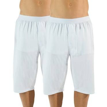 Casual Nights Big Boy's Mesh Long Boxer Shorts 2 Pack