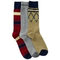 thumbnail image 1 of Casual Nights Men's 3 Pack Dress Crew Socks, 1 of 1