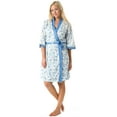 thumbnail image 1 of Casual Nights Women's 2 Piece Floral Robe and Gown Set, 1 of 5