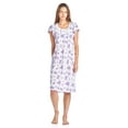 thumbnail image 1 of Casual Nights Women's Cotton Short Sleeve Sleep Dress Nightshirt, 1 of 6