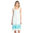 thumbnail image 1 of Casual Nights Women's Fancy Lace Floral Sleeveless Nightgown, 1 of 5