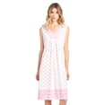 thumbnail image 1 of Casual Nights Women's Fancy Lace Floral Sleeveless Nightgown, 1 of 5