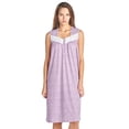thumbnail image 1 of Casual Nights Women's Fancy Lace Trim Sleeveless Nightgown, 1 of 5
