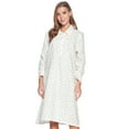 thumbnail image 1 of Casual Nights Women's Flannel Floral Long Sleeve Nightgown, 1 of 5