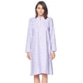 thumbnail image 1 of Casual Nights Women's Flannel Floral Long Sleeve Nightgown, 1 of 5
