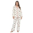 thumbnail image 1 of Casual Nights Women's Flannel Long Sleeve PJ's Button Down Sleepwear Pajama Set, 1 of 5
