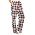 thumbnail image 1 of Casual Nights Women's Flannel Pajama Sleep Pants, Soft Plaid Pjs Bottoms, 1 of 5