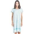 thumbnail image 1 of Casual Nights Women's Floral V-Neck Short Sleeve Nightgown, 1 of 2