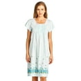 thumbnail image 1 of Casual Nights Women's Flowery Short Sleeve Nightgown, 1 of 5