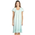 thumbnail image 1 of Casual Nights Women's Flowery Short Sleeve Nightgown, 1 of 5