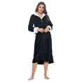 thumbnail image 1 of Casual Nights Women's Full Front Zip Up Plush Fleece Robe Housecoat, 1 of 5