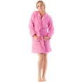 thumbnail image 1 of Casual Nights Women's Hearts Fleece Hooded Bathrobe Robe, 1 of 5