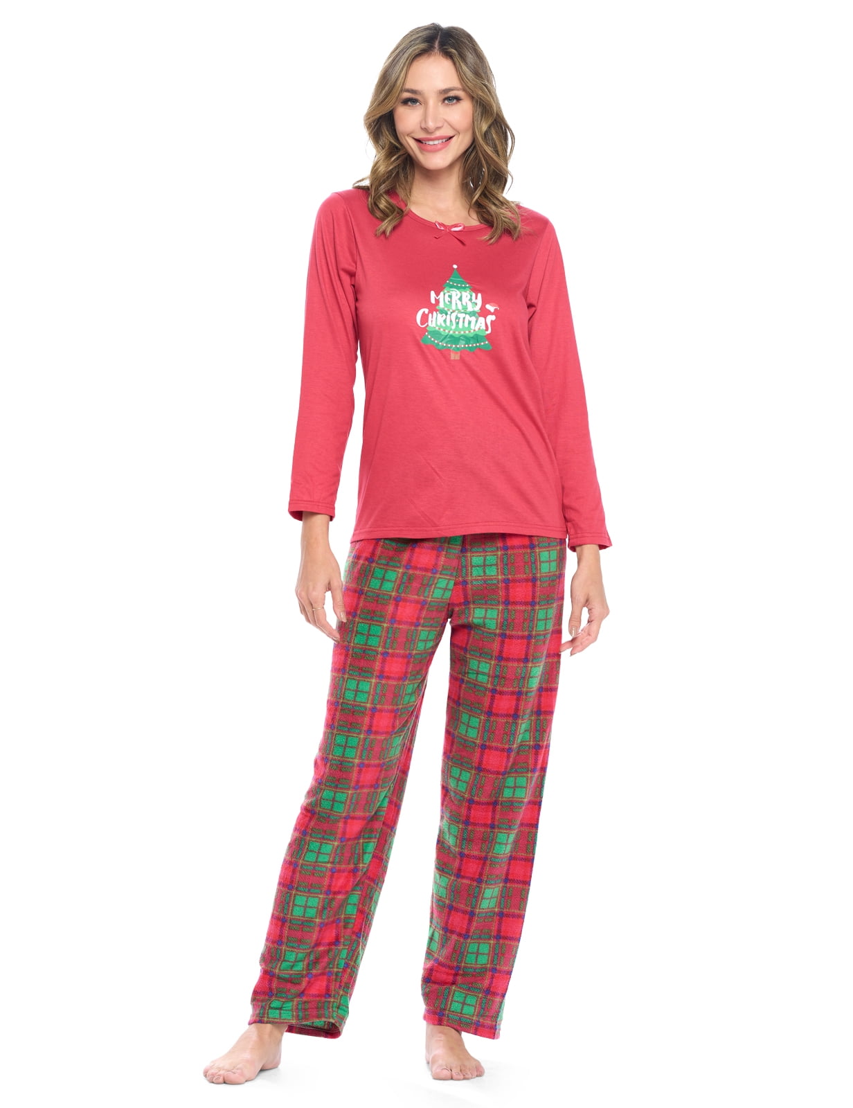 Jersey knit christmas pajamas hot sale
