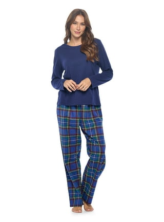 Flannel Cat Print Plus Size Pajama Set – La Cera™