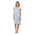 thumbnail image 1 of Casual Nights Women's Lace Short Sleeve Nightgown, 1 of 2