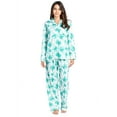 thumbnail image 1 of Casual Nights Women's Long Sleeve Notch Collar Floral Pajama Set, 1 of 5