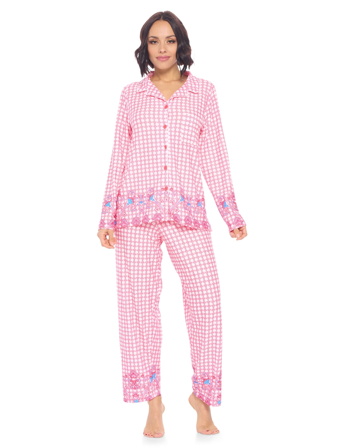 Women's Button-Down Pajama Set