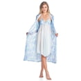 thumbnail image 1 of Casual Nights Women's Satin 2 Piece Robe and Nightgown Set, 1 of 5