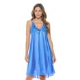 thumbnail image 1 of Casual Nights Women's Satin Lace Camisole Nightgown, 1 of 5