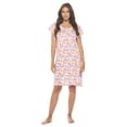 thumbnail image 1 of Casual Nights Women's Short Sleeve Floral Nightgown Nightshirt Night Dress, 1 of 5