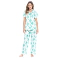 thumbnail image 1 of Casual Nights Women's Short Sleeve Floral Pajama Set, 1 of 5