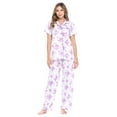 thumbnail image 1 of Casual Nights Women's Short Sleeve Floral Pajama Set, 1 of 5