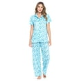 thumbnail image 1 of Casual Nights Women's Short Sleeve Floral Pajama Set, 1 of 5