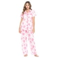 thumbnail image 1 of Casual Nights Women's Short Sleeve Floral Pajama Set, 1 of 5
