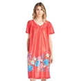 thumbnail image 1 of Casual Nights Women's Short Sleeve Muumuu Lounger Dress, 1 of 3