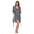 thumbnail image 1 of Casual Nights Women's Sleepwear 2 Piece Rayon Nightgown and Robe Set, 1 of 5