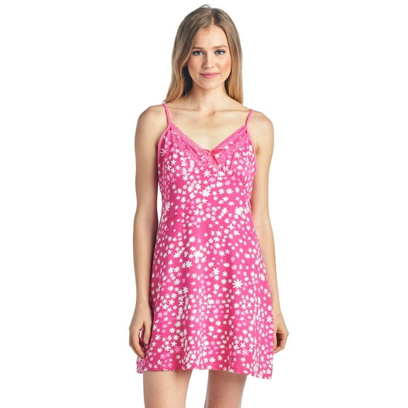 Casual Nights Women's Sleepwear Camisole Nightshirt Nightie