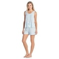 thumbnail image 1 of Casual Nights Women's Sleeveless Tank and Pajama Shorts Set, 1 of 5